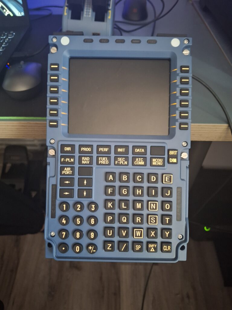 Winwing MCDU ToLiss A320 brightness 2