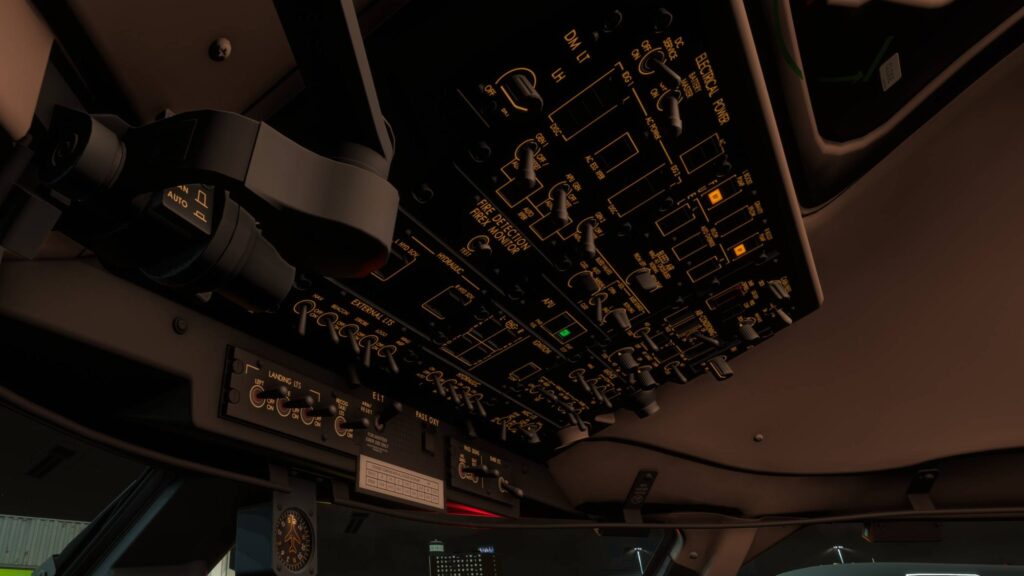 Aerosoft CRJ V2 MSFS 2024 Night Cockpit 1
