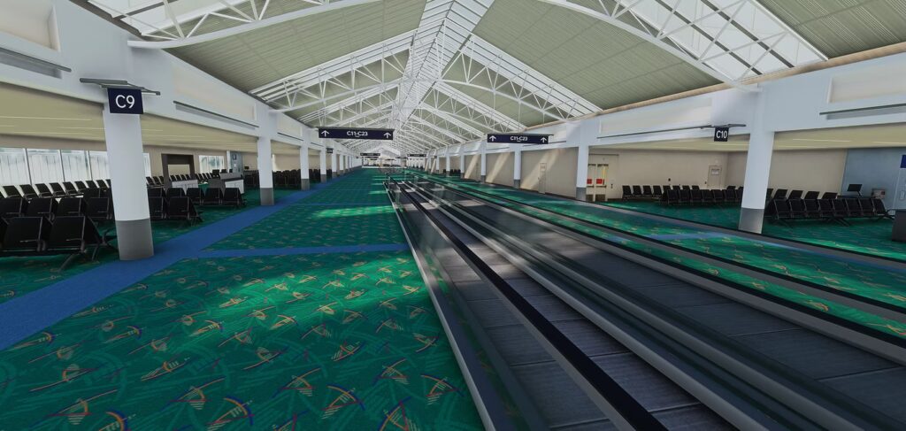 iBlueYonder Portland (KPDX) concourse C