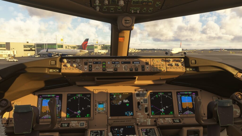 PMDG 777W (2020) Cockpit