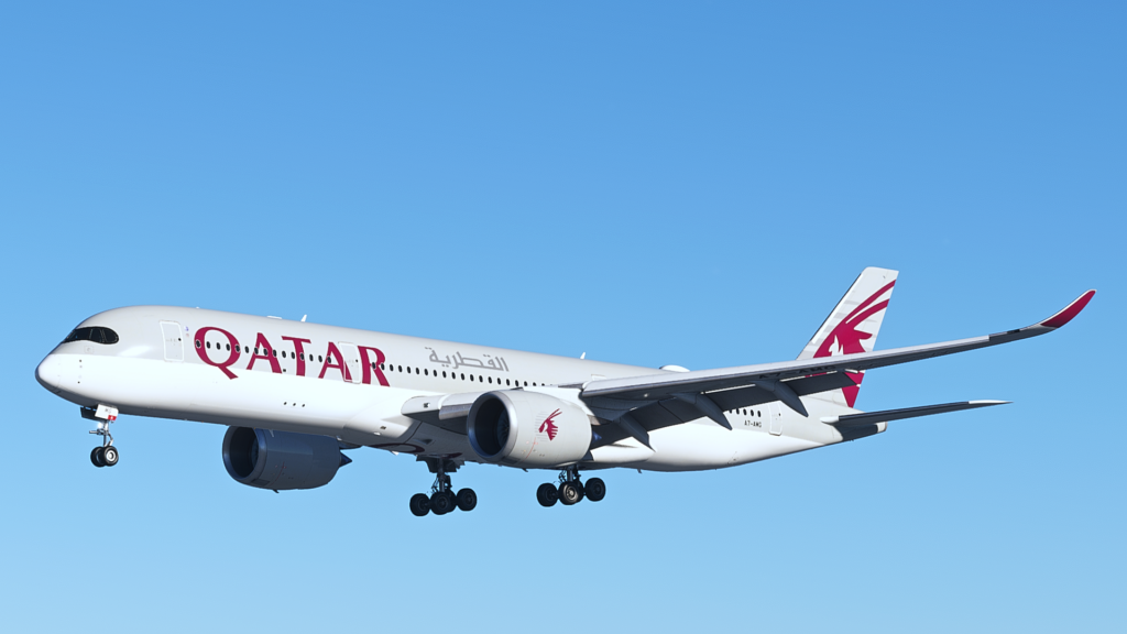 iniBuilds A350 Update 1.0.5 Qatar A359