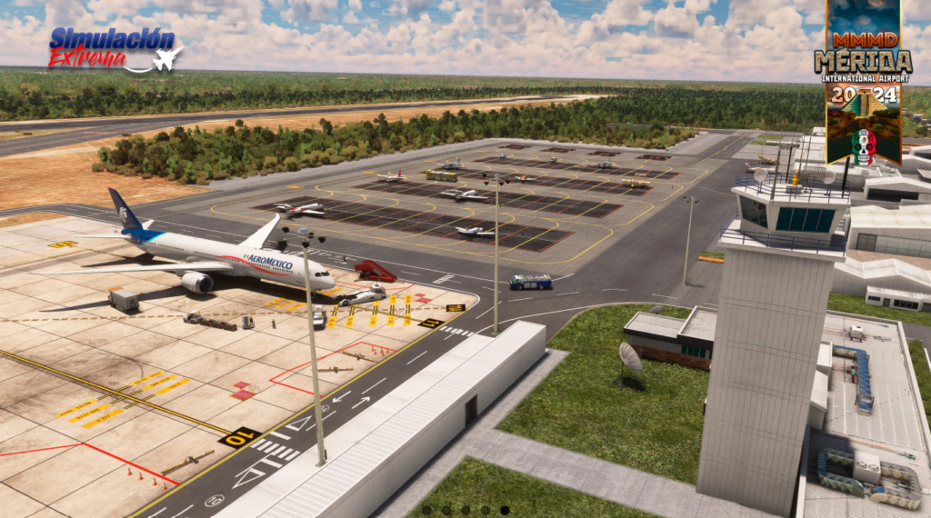 Simulación Extrema Mérida Airport MSFS