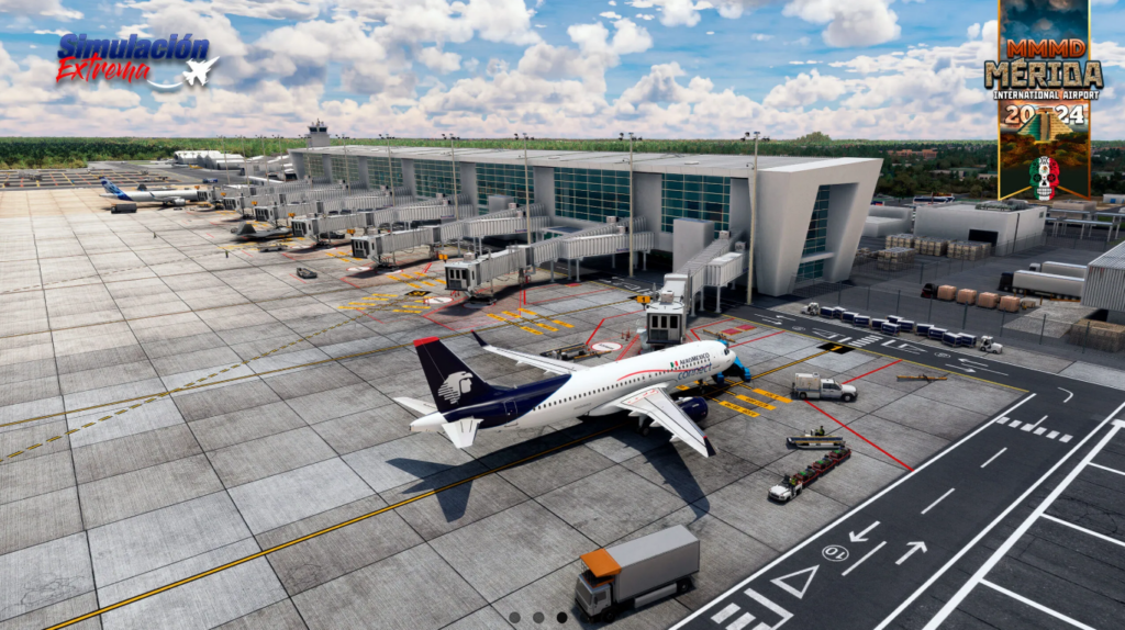 Simulación Extrema Mérida Airport MSFS