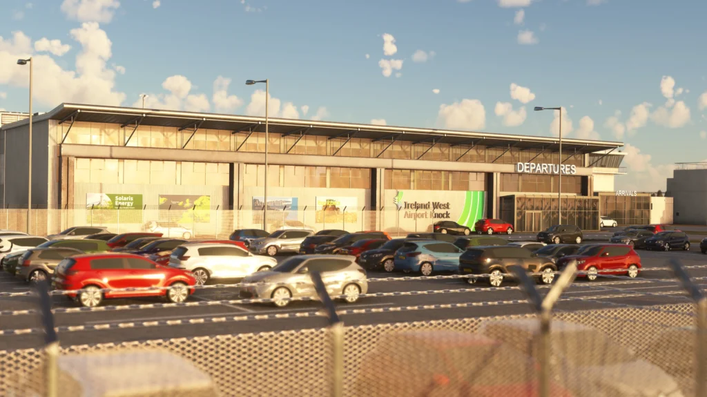 Fly X Simulations Knock Airport Terminal