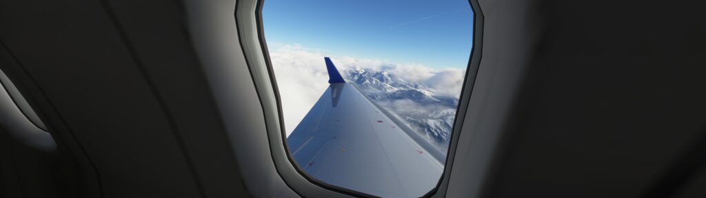 Aerosoft CRJ 700 v1 wing view