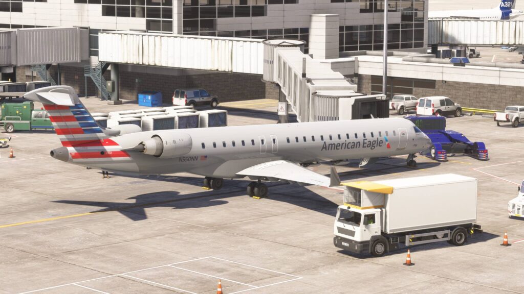 Aerosoft CRJ V2 MSFS 2024 at Flightbeam KDEN