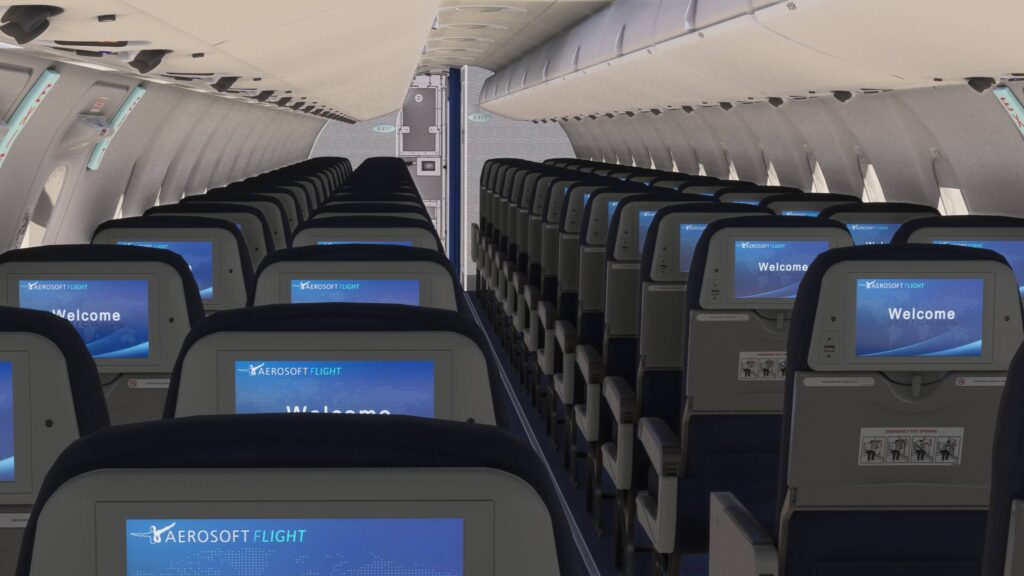 Aerosoft CRJ V2 MSFS 2024 Cabin 1