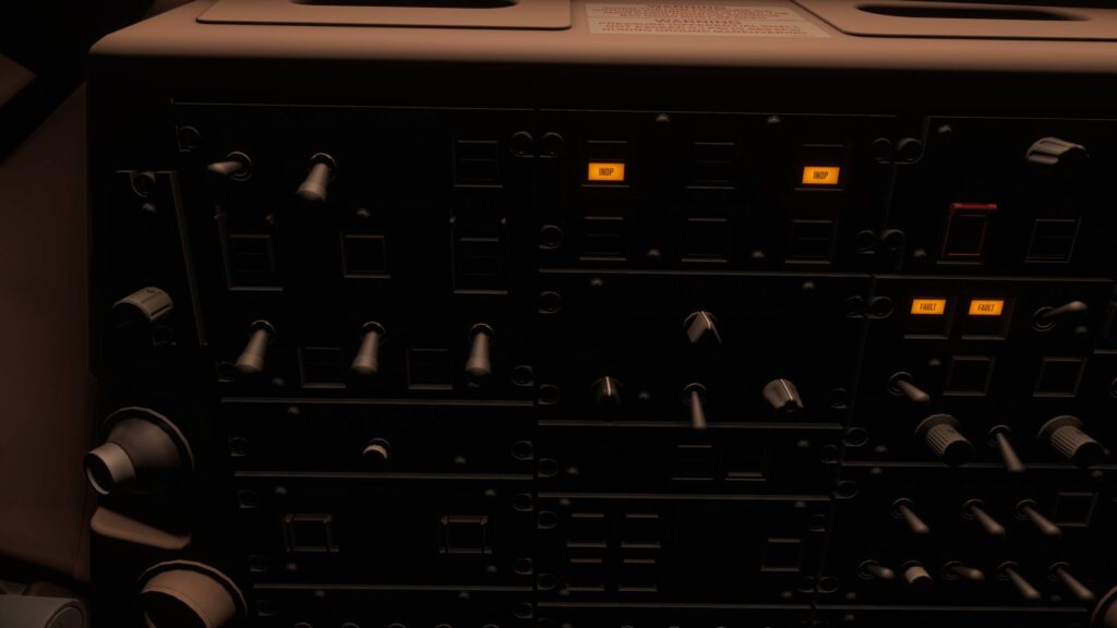 Aerosoft CRJ V2 MSFS 2024 Night Cockpit 3