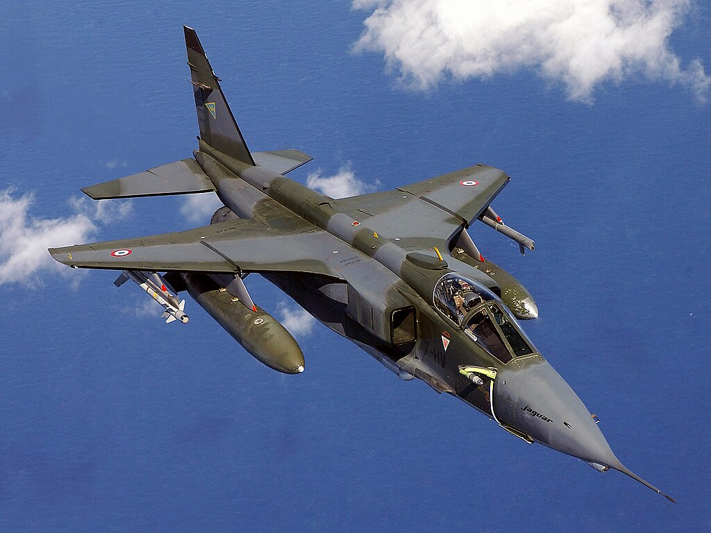SEPECAT Jaguar Real Exterior shot in the air