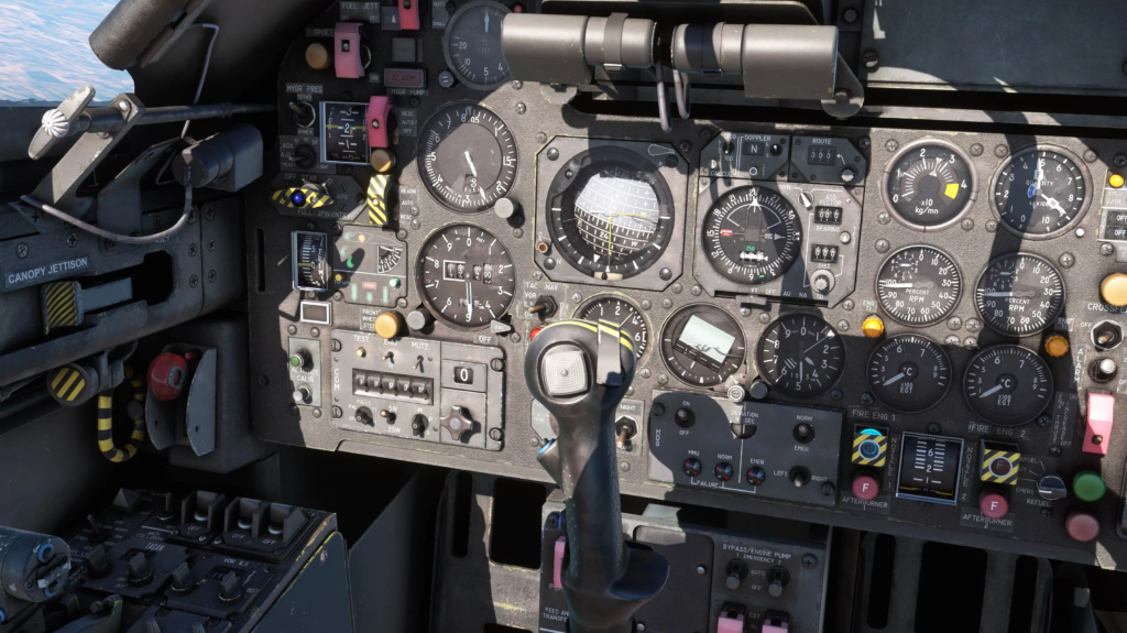 Jaguar Cockpit Detail