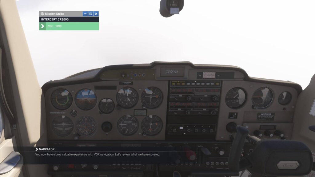 FSAcademy INTERCEPTOR VOR lesson