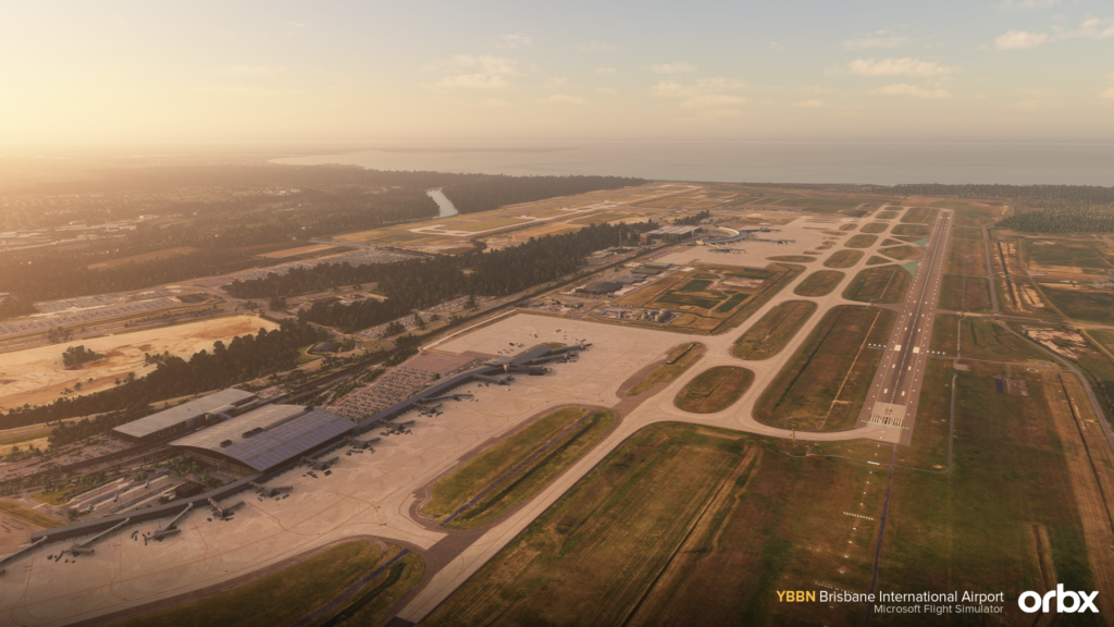 Orbx Brisbane V2 Airport Overview