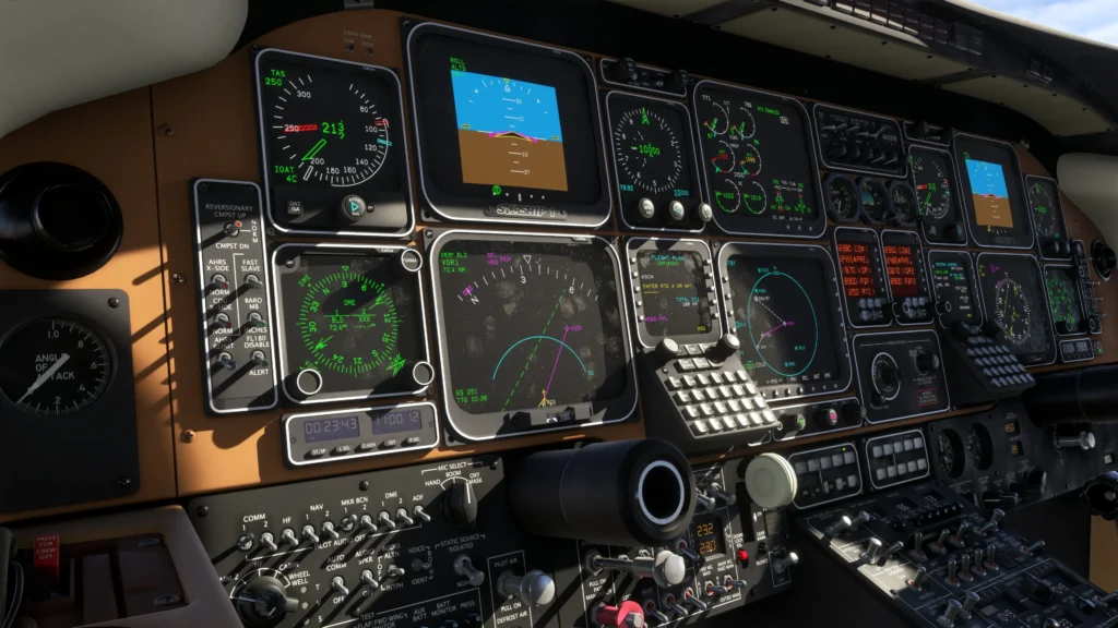 Beech Starship Professional cockpit from Black Square