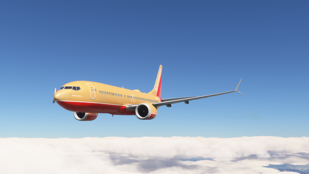 iFly 737 MAX Southwest Gold 1