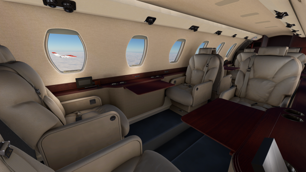 FlightFX C750 for MSFS Cabin