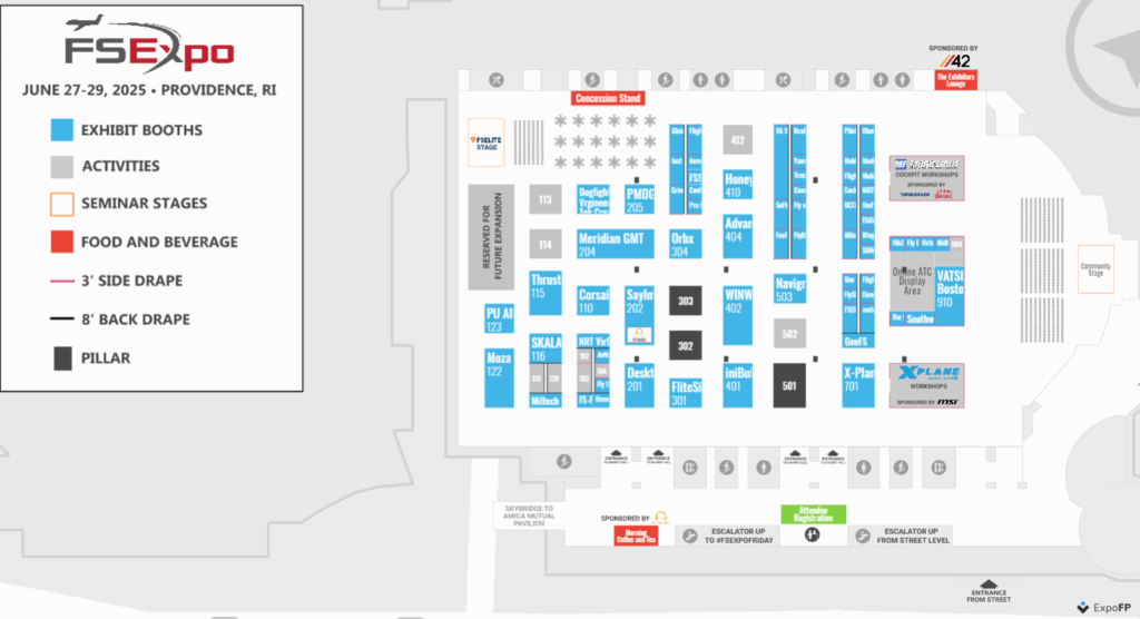 FSExpo 2025 floorplan