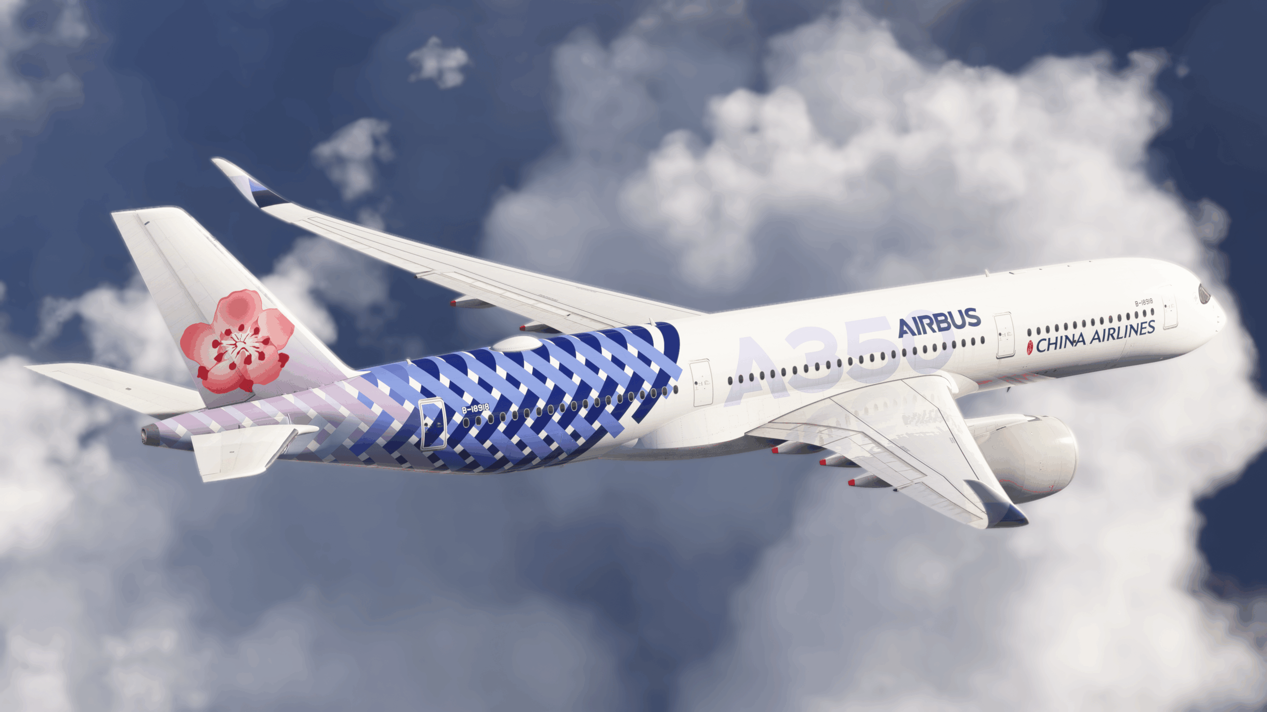 iniBuilds A350 Airliner 1.0.8 in cruise