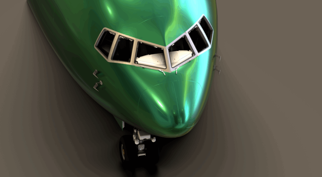 BlueBird Simulations Boeing 767 Fuselage