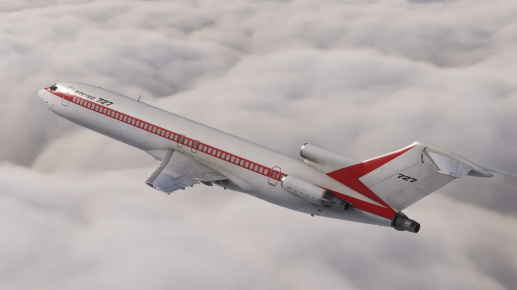 FlightSim Studio Boeing 727 Passenger Boeing Livery