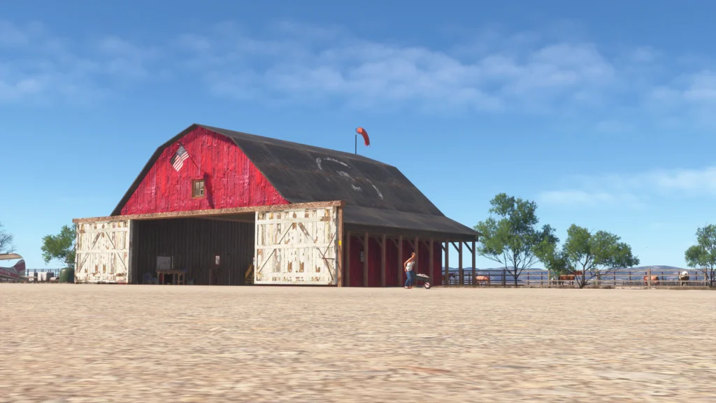 Parallel 42 Circle B Ranch MSFS 2024 Barn Exterior