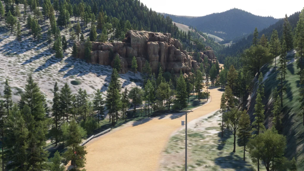 Circle B Ranch by Parallel 42 - Approach dirt road