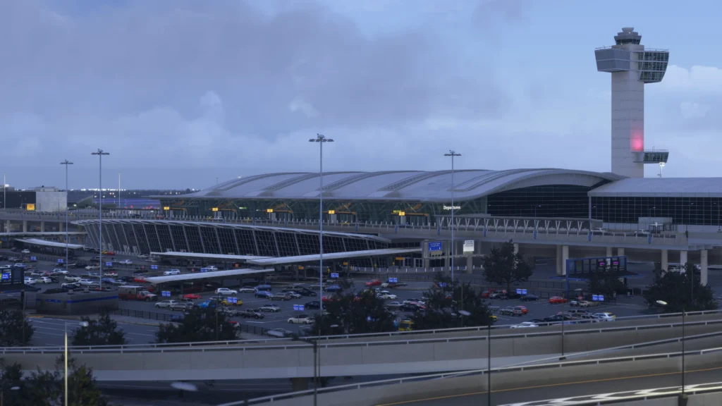 iniBuilds JFK MSFS 2024 Terminal and Control Tower