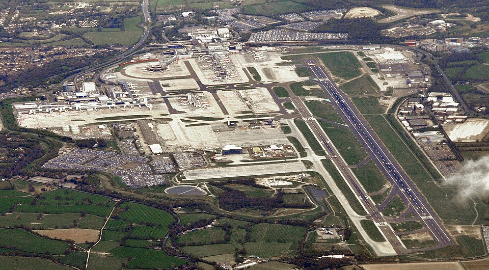 London Gatwick Ariel