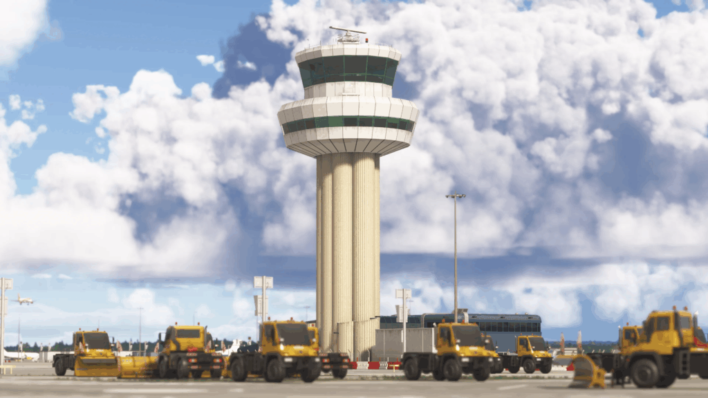 iniBuilds Gatwick ATC Tower