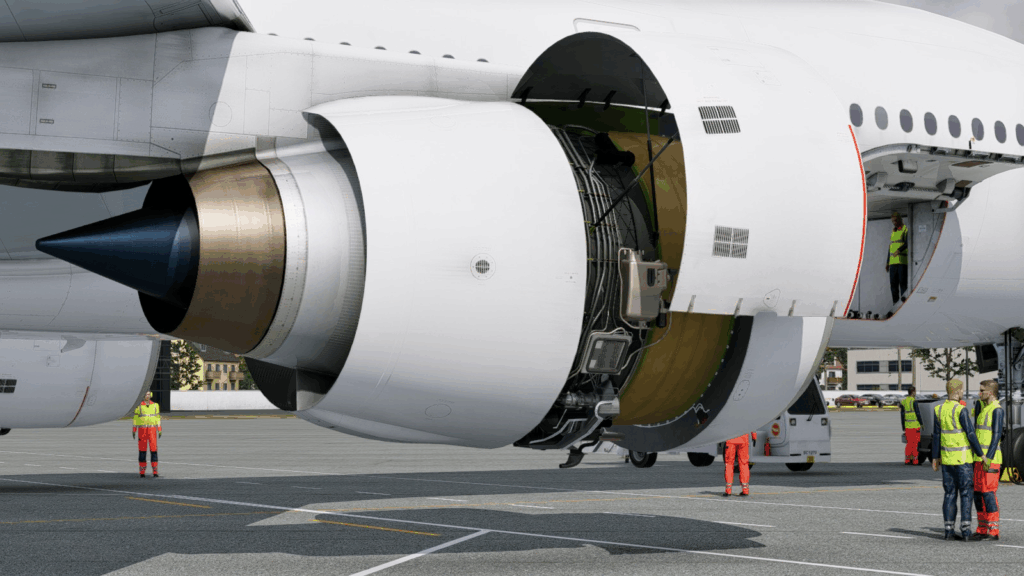 FlightFactor 777v2 Rolls-Royce engine preview