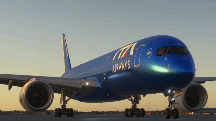 iniBuilds A350 ITA livery