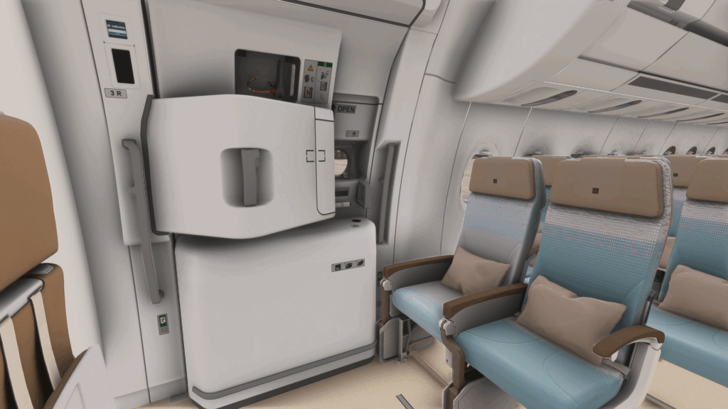 iniBuilds A350 Cabin