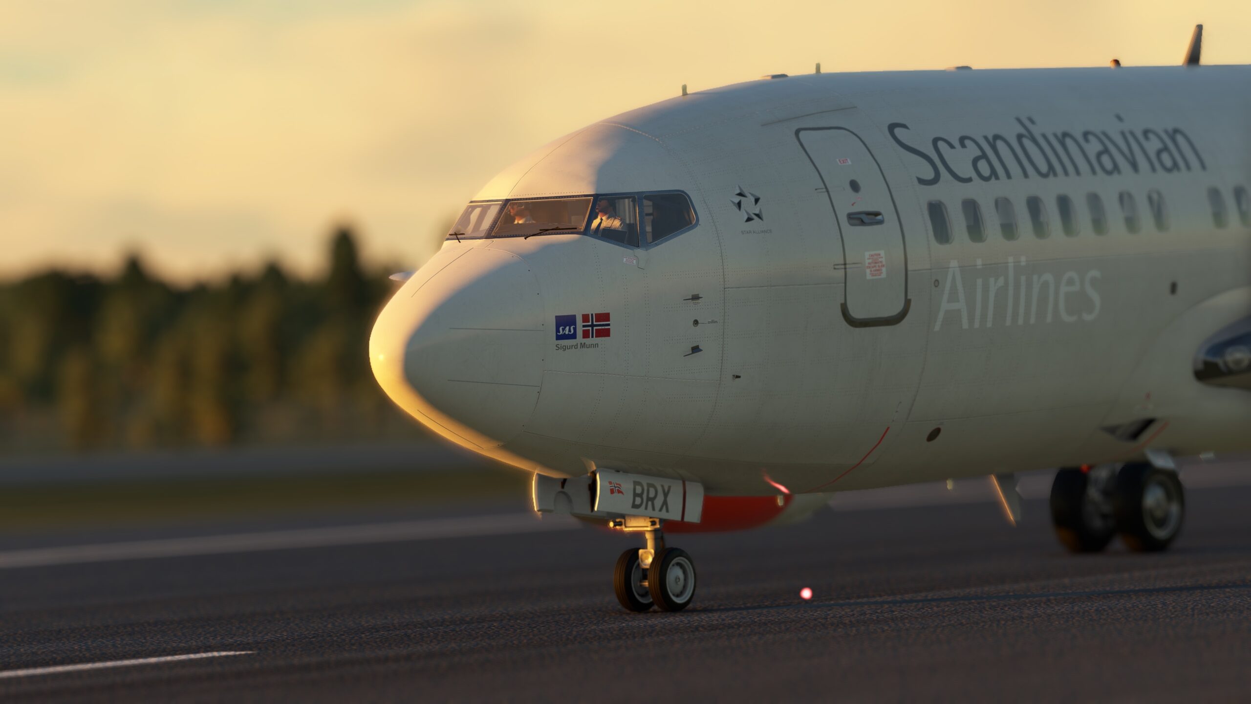 CSS 737-500 in Microsoft Flight Simulator