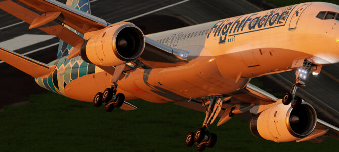 FlightFactor's 757 for X-Plane