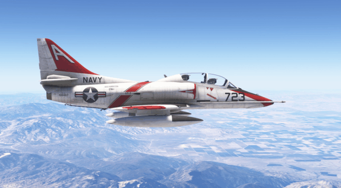 TA-4J side view (by IndiaFoxtEcho)