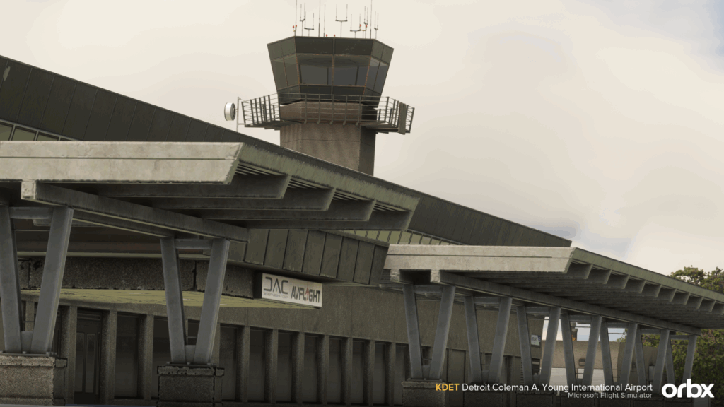 A shot of the main terminal, now home to DAC and AvFlight.