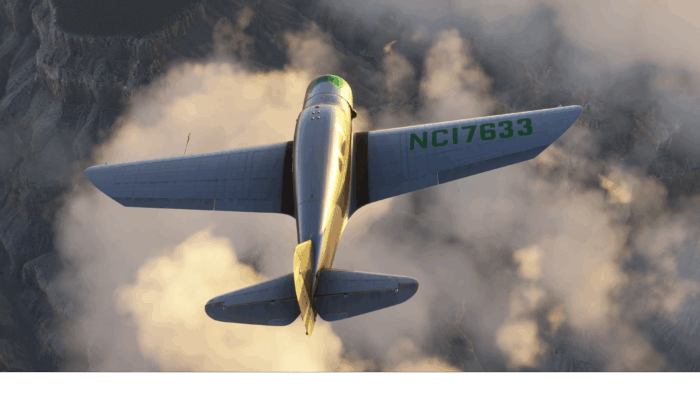 iniBuilds Spartan 7W Flying Exterior