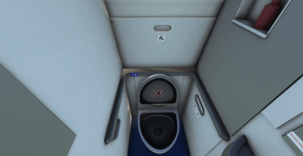 Image showing the lavatory of the css 737