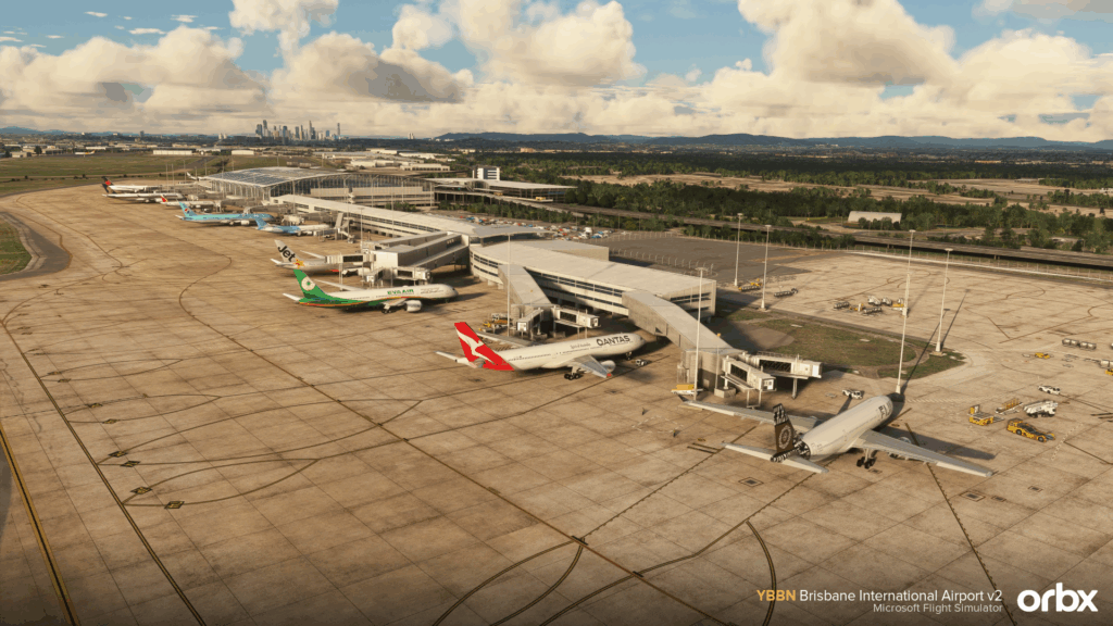 Orbx Brisbane Airport v2 for MSFS and X-Plane 12 Terminal