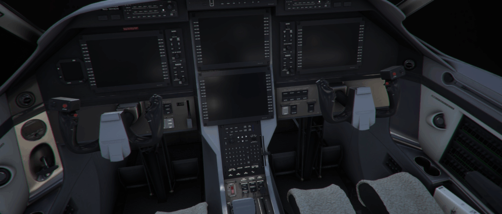 SimWorks Studios Pilatus PC-12 NG cockpit WIP preview.