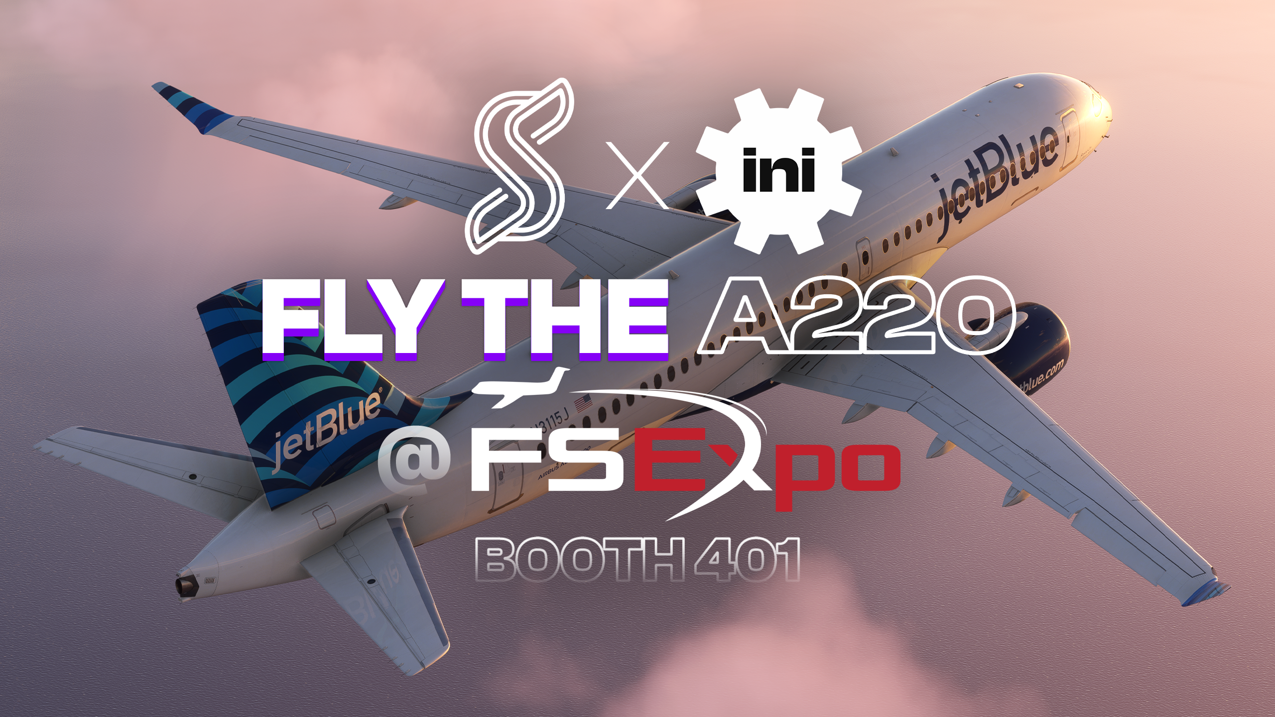 Synaptic Simulations A220 FSexpo and Livestream