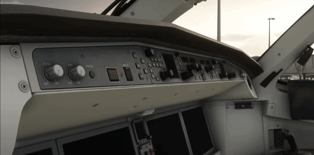Synaptic Simulations A220 FSexpo and Livestream cockpit detail 3