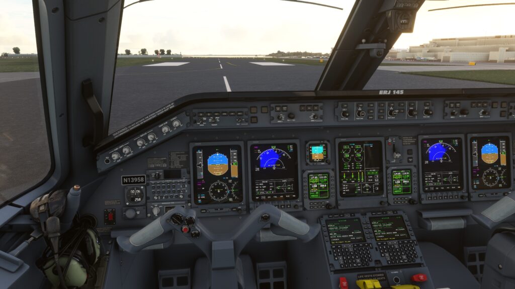 Sim Federation ERJ 145 Cockpit 2