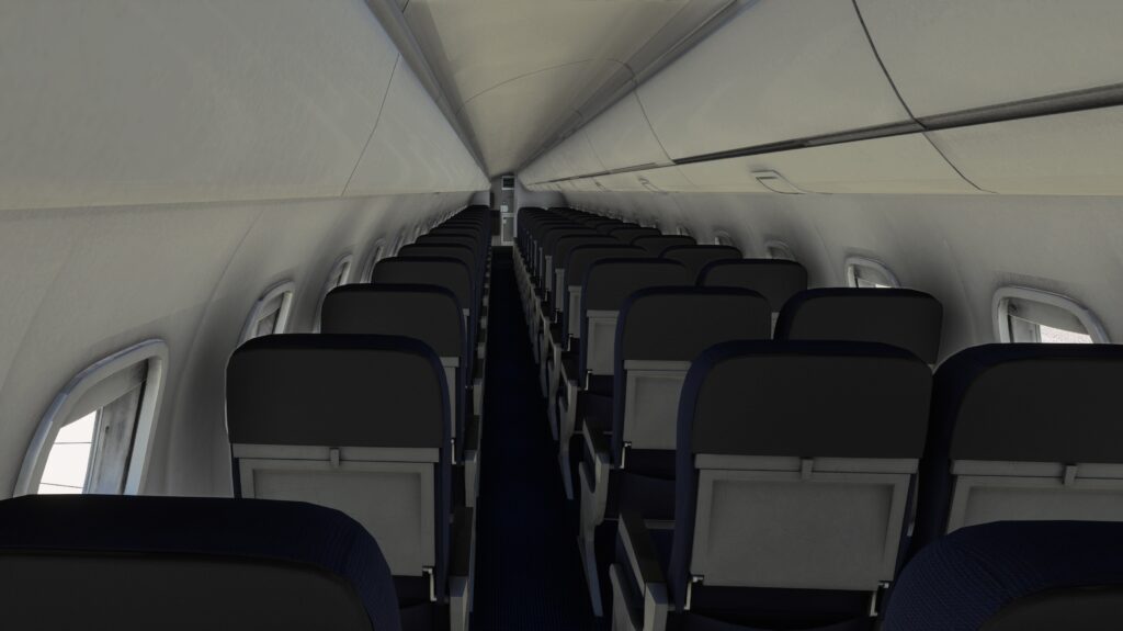 Sim Federation ERJ 145 Interior 2