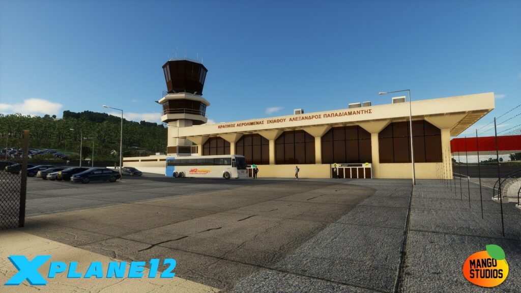 Mango Studios Skiathos Airport (LGSK) Scenery.