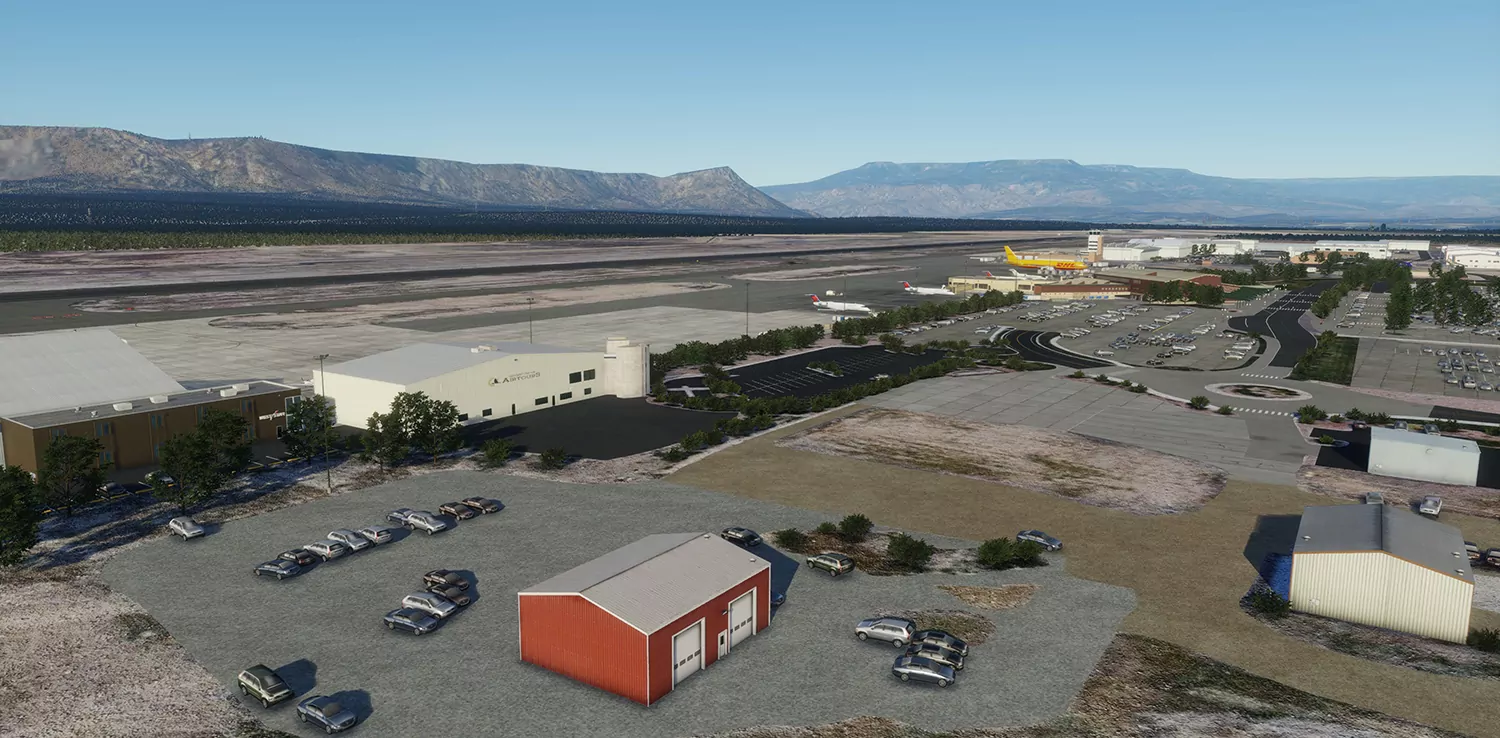 Overview of RealWorld Scenery's Grand Junction for XP-12