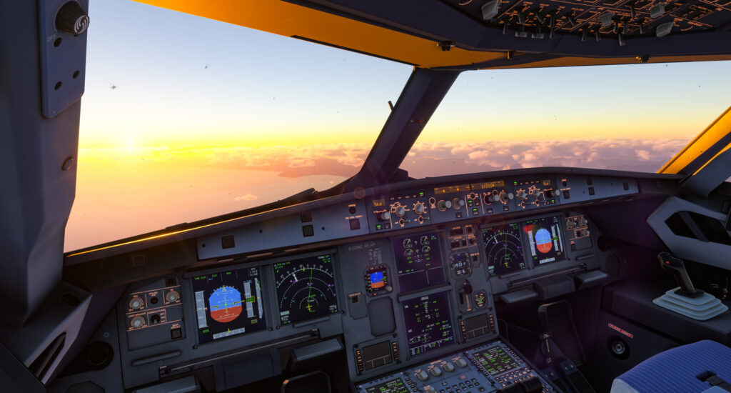 FSLabs A321 NEO Cockpit