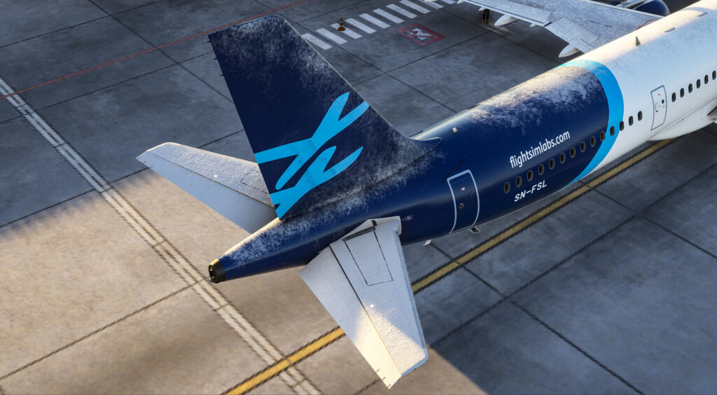 FSLabs A321 NEO Icing Effects