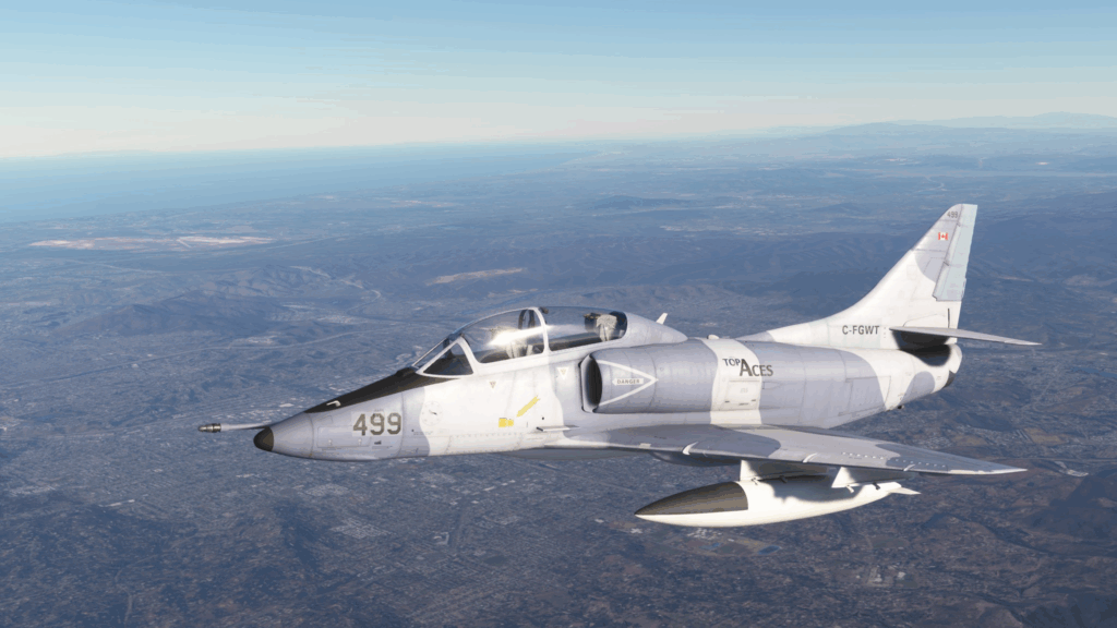 IndiaFoxtEcho TA-4J SKYHAWK Exterior 1