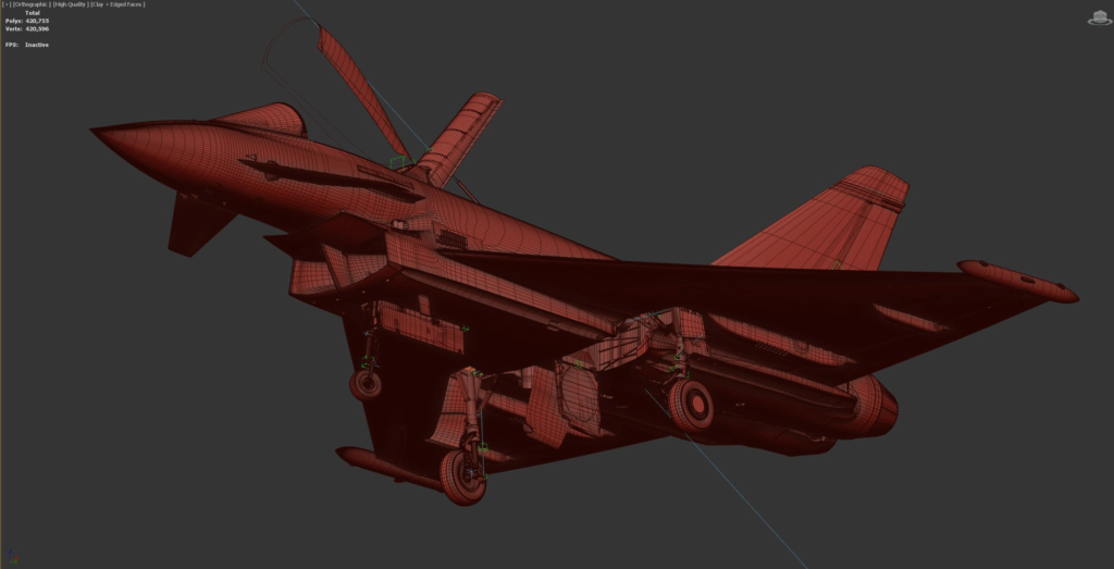 IndiaFoxtEcho Eurofighter Typhoon Model