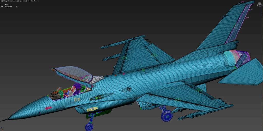 IndiaFoxtEcho F-16 model